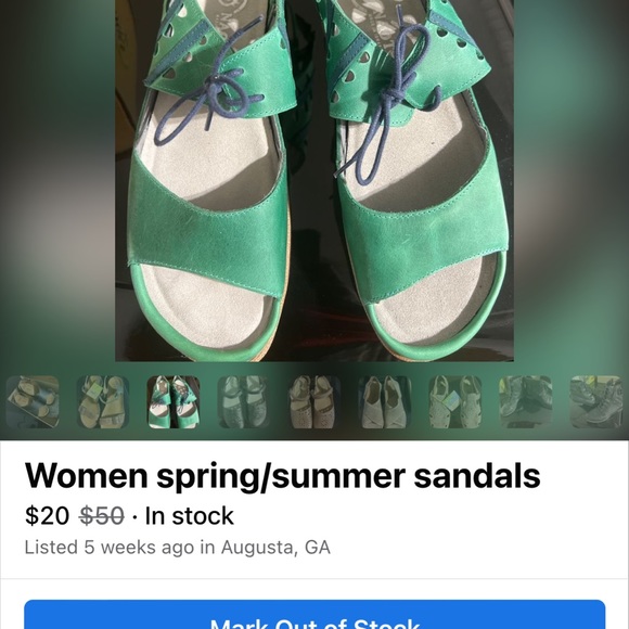 Women spring/summer sandals - Picture 5 of 8